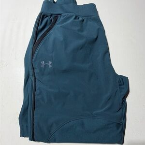 Under Armour Blue Joggers with Black Trim
